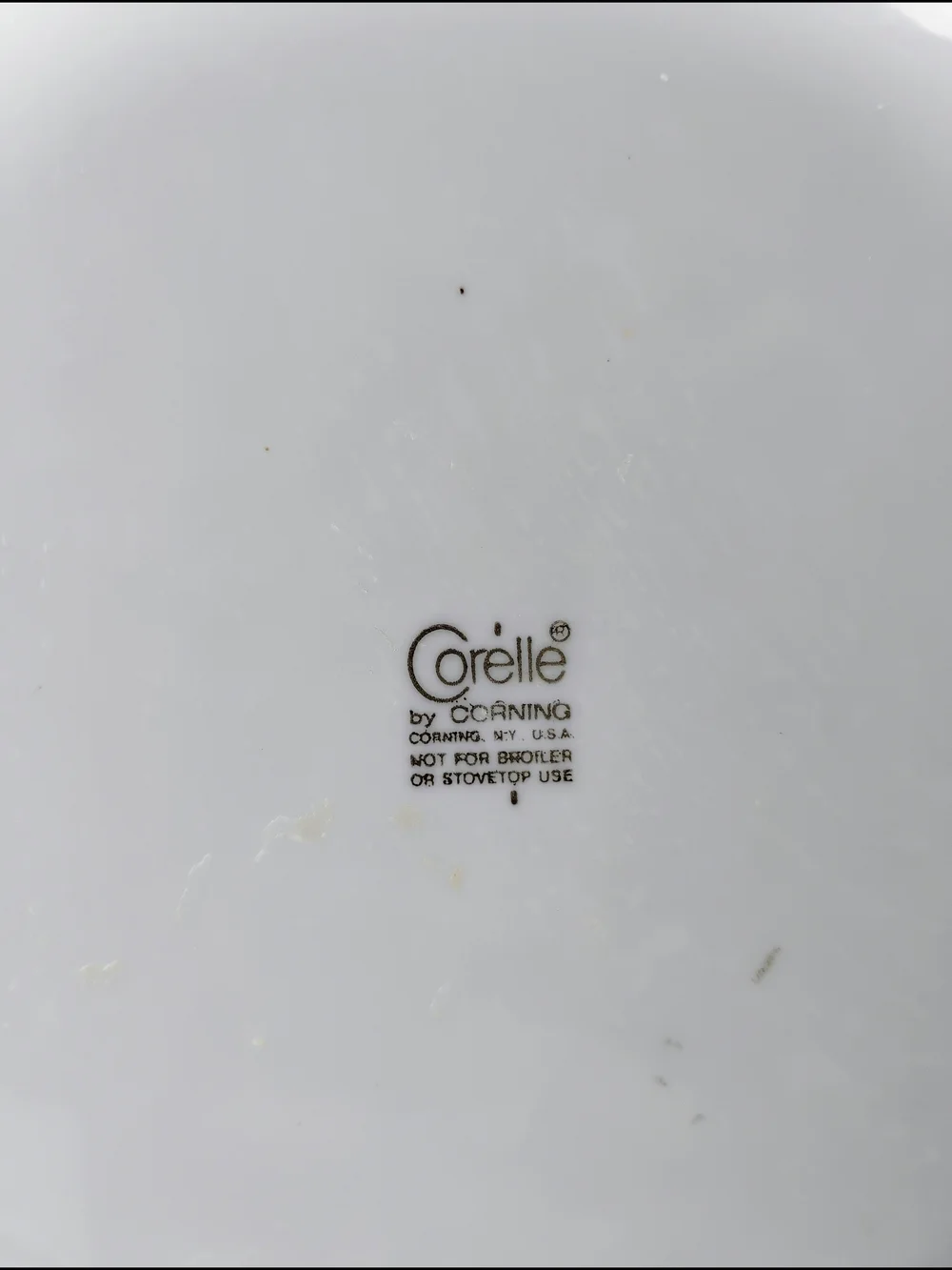 Vintage Corelle Brown 9-in Dinner Plates Set Of Three